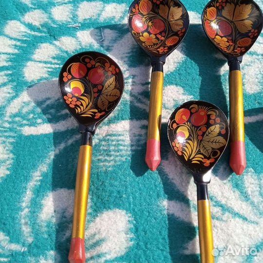 Ложки посуда хохлама