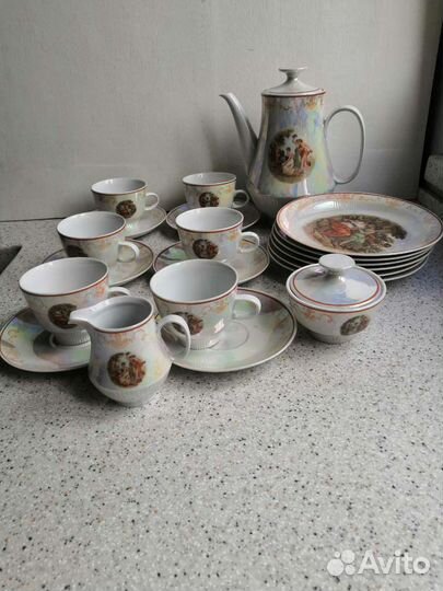 Мадонна. Кофейный сервиз гдр