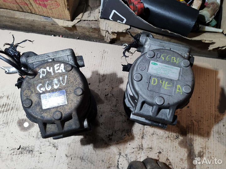 Компрессор кондиц. 2.0л д. D4EA Kia Sportage-2, 05