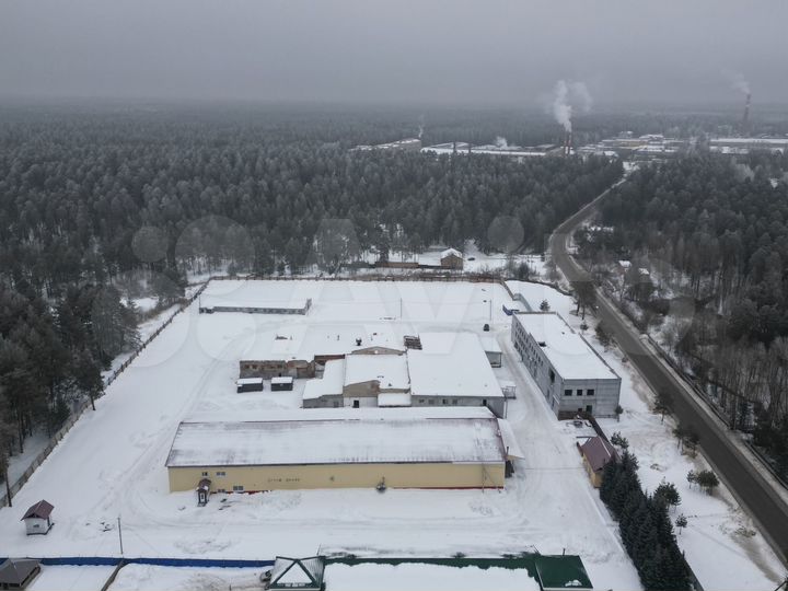 Производство 2000 м². 0,9 га