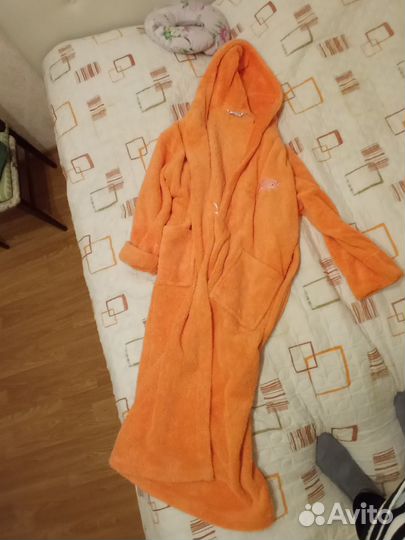 Халат махровый женский