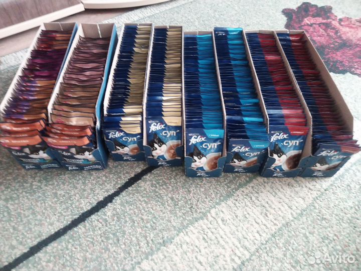 Корм для кошек феликс