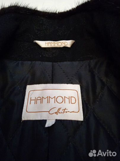 Женское утепленное пальто шерсть Hammond р.42