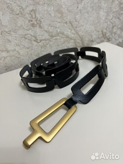 Ремень женский кожаный