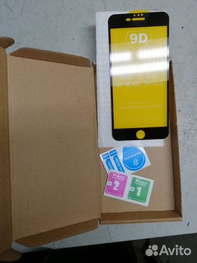 Стекло защитное на iPhone 7 plus/8 plus