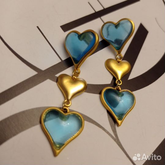 Серьги в стиле Karl Lagerfeld