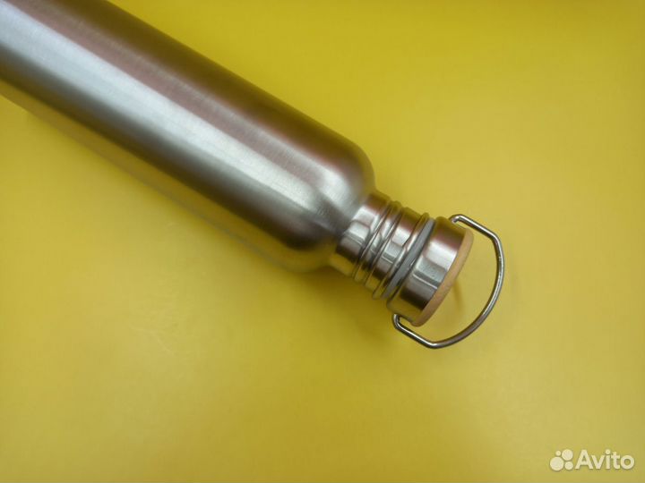 24683 Портативная бутылка для воды из нержавеющей