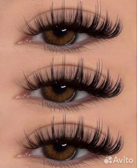 Модель на наращивание ресниц аниме