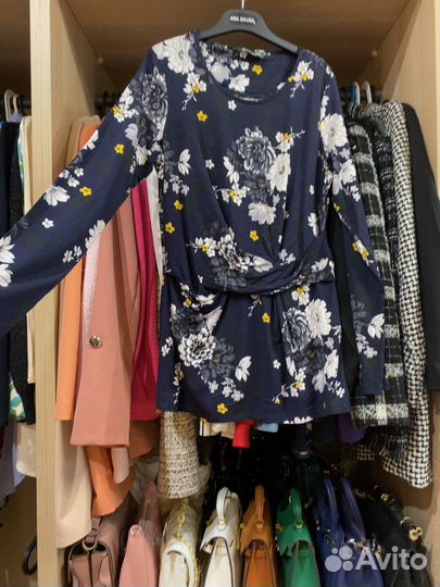 Блуза трикотажная 44