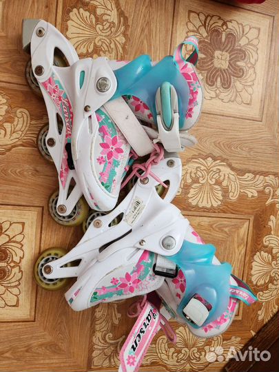 Роликовые коньки детские раздвижные