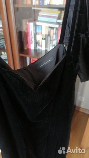 Бархатное платье-футляр Charuel