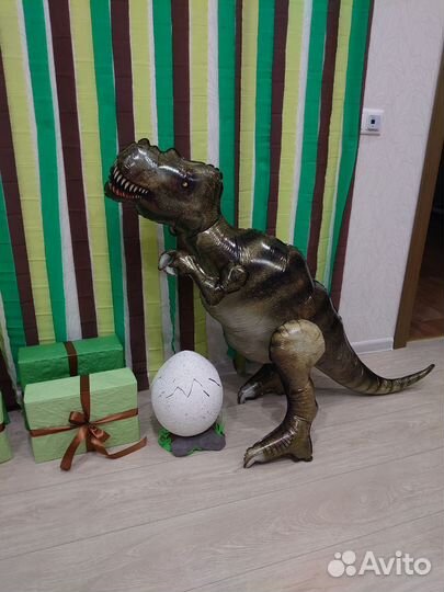 Фольгированный шар динозавр