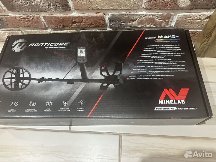 Металлоискатель minelab manticore