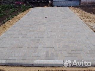 Укладка брусчатки,тротуарной плитки