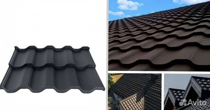 Вальмовая металлочерепица