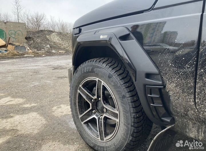 Расширители арок на ниву urban в стиле amg