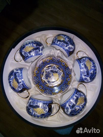 Сервиз фарфоровый тонкий Китай