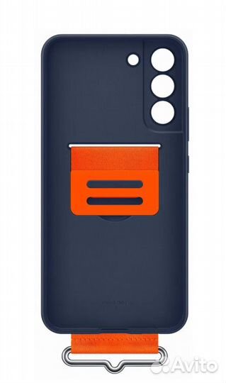 Чехол Silicone with Strap Cover для Samsung S22+