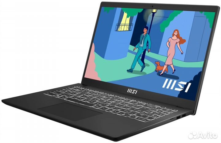 2024 MSI Prestige Core i3 6 ядер(4.4Ghz) 8/256Gb