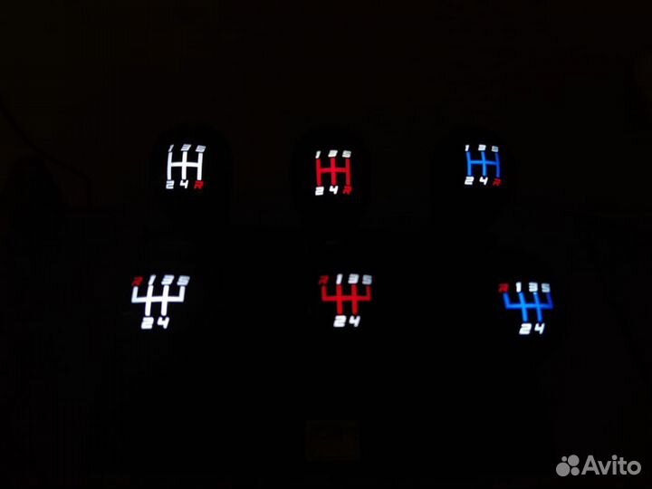Ручка кпп с LED подсветкой только для ваз