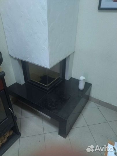 Печь отопительная камин на дровах