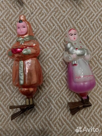 Елочные игрушки СССР