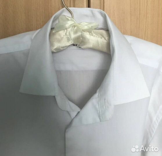 Рубашка белая, размер L