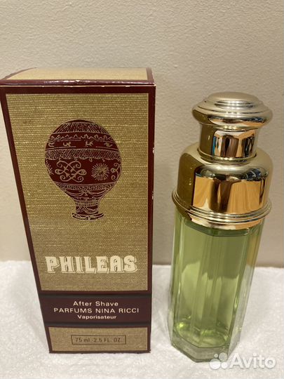 Phileas Nina Ricci — After Shave, винтаж