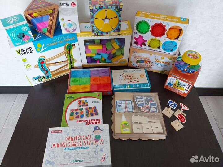 Развивающие и настольные игры