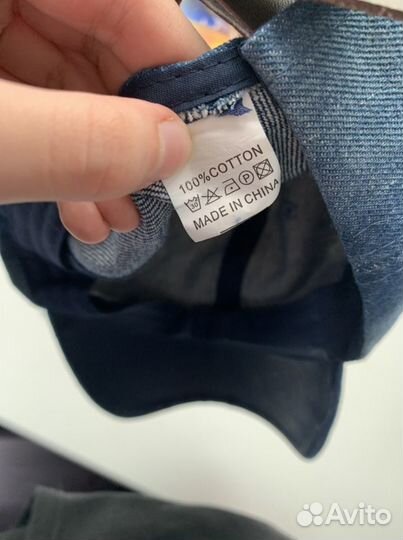 Джинсовая кепка