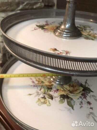 Фруктовница дореволюционная фарфор