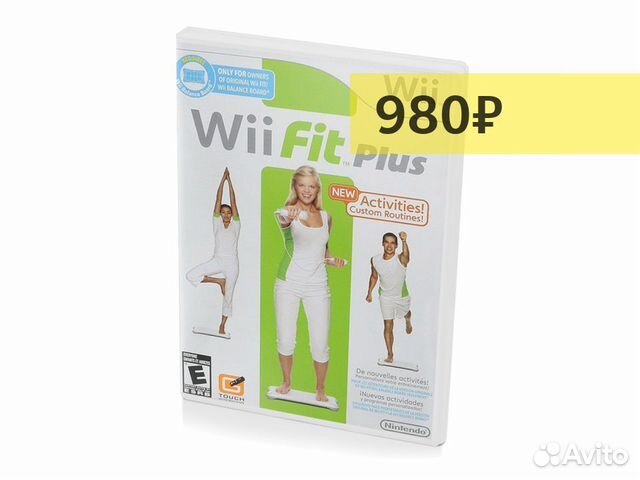 Wii Fit Plus, б/у, английский (Wii)