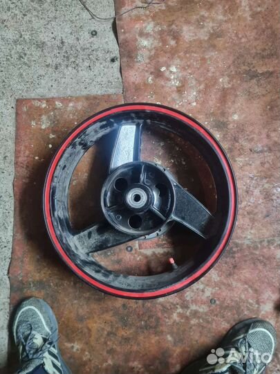 Kawasaki zzr 400 600 1 поколение диск задний