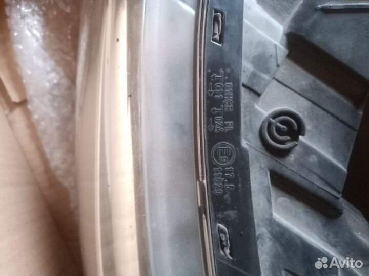 Фара kia rio 3 линза