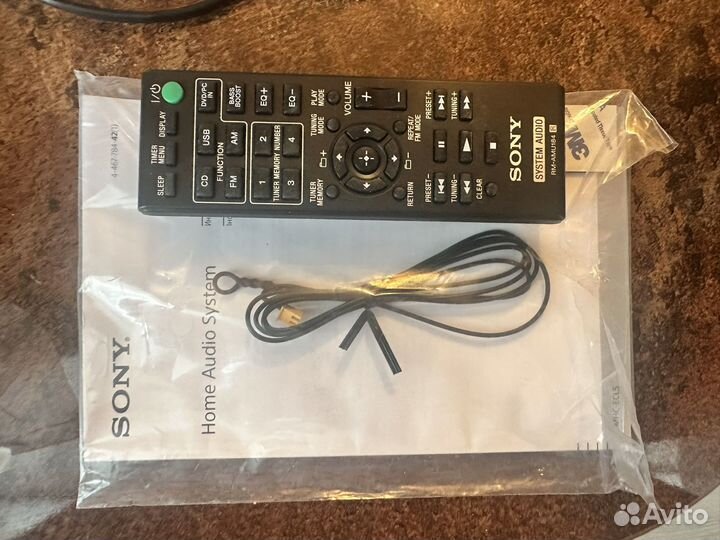 Музыкальный центр sony