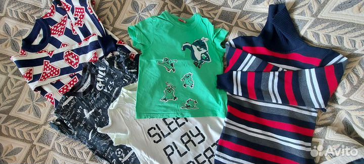 Детская одежда для мальчиков пакетом