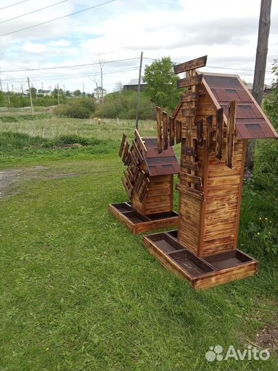 Мельницы клумбы