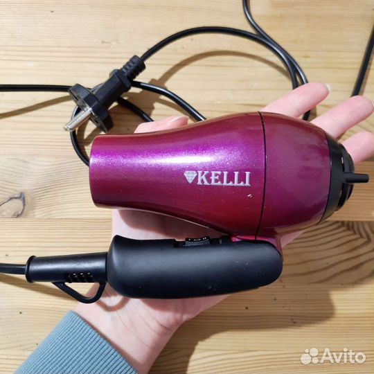 Фен дорожный новый