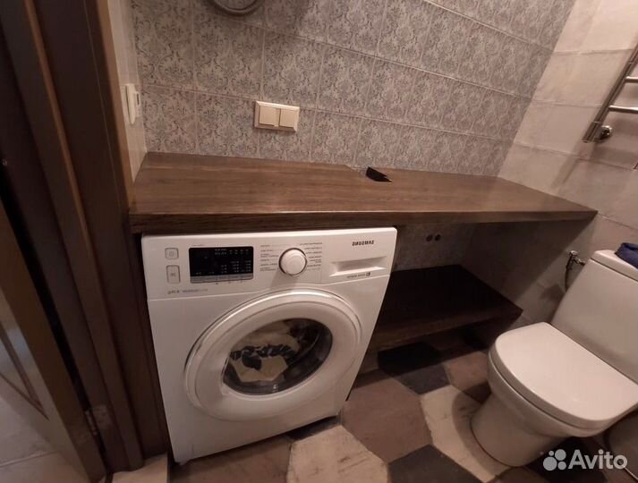 Столешница из массива для ванной