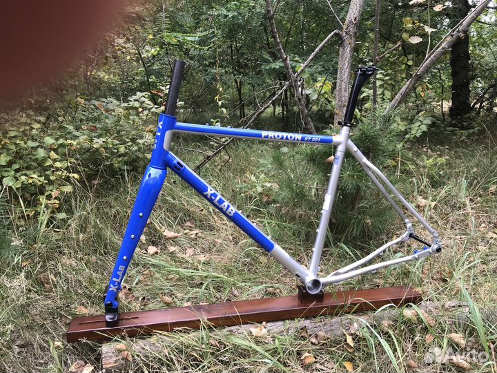 Гравийный фреймсет.Хромоль / карбон