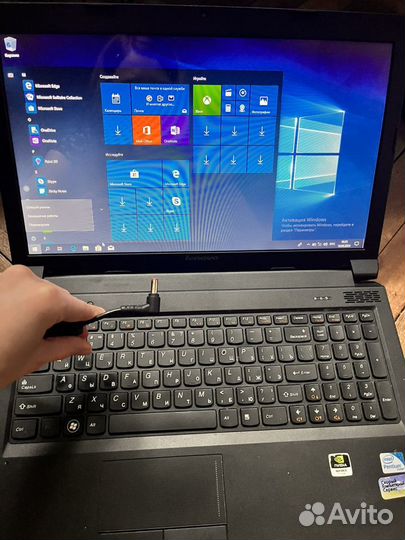 Ноутбук lenovo b570e