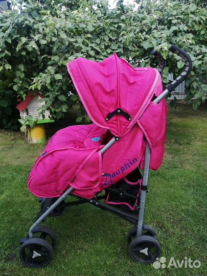 Прогулочная коляска dauphin дельфин