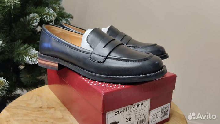 Лоферы женские 38 размер натуральная кожа
