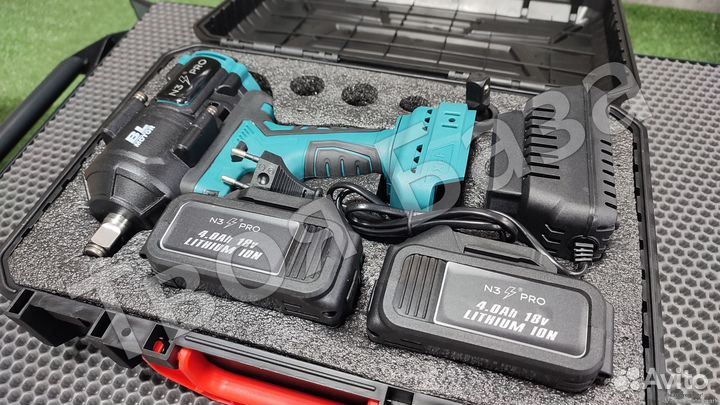 Гайковерт аккумуляторный N3 PRO 1000+ Nm не Makita