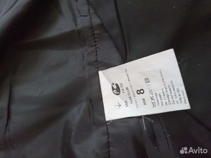 Школьный костюм для мальчика 128