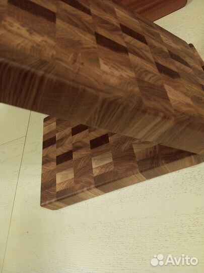 Торцевые дубовые разделочные доски