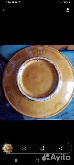 Тарелка-картина СССР