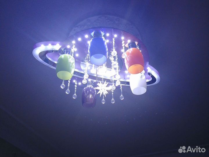 Люстра в детскую комнату