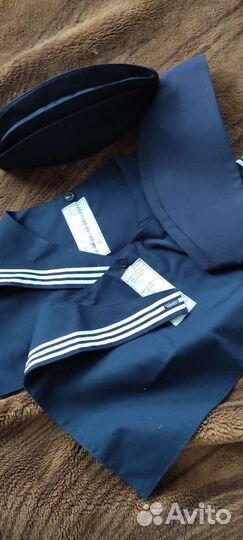 Пилотка морская и воротник форменный для матросов