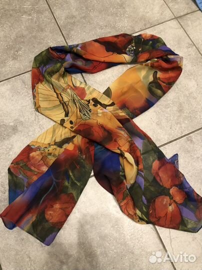 Шарф шелк